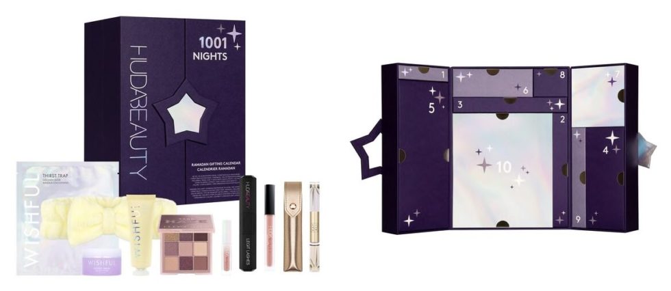 Calendrier Ramadan 2021 Huda Beauty 1001 nuits