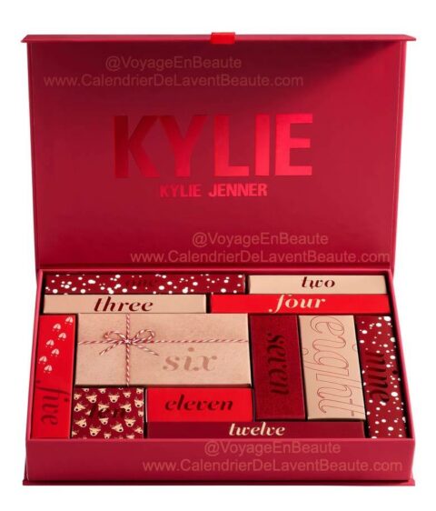 Calendrier de l'Avent Kylie Cosmetics 2022 Contenu + Avis